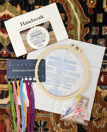 How To Hand Embroider Paper Tutorial